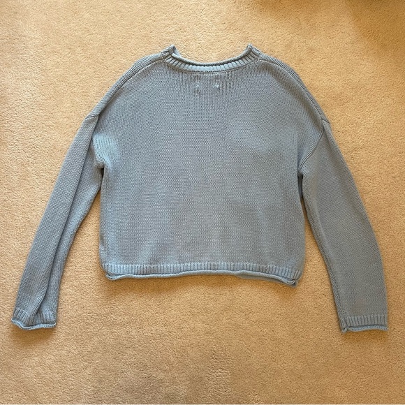 Urban Outfitters Slouchy Pocket Sweater🩵 - Picture 6 of 6